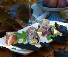 Involtini di prosciutto crudo